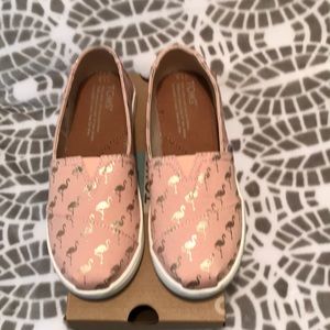 Kids Flamingo Toms